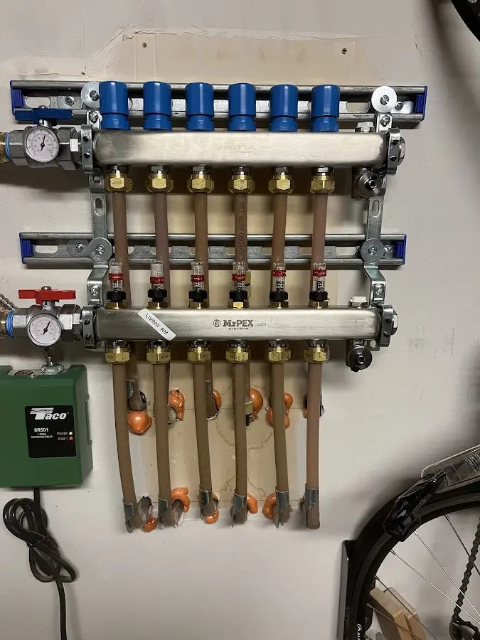 Plumber performing Leak Detection at a residential property in Kennesaw